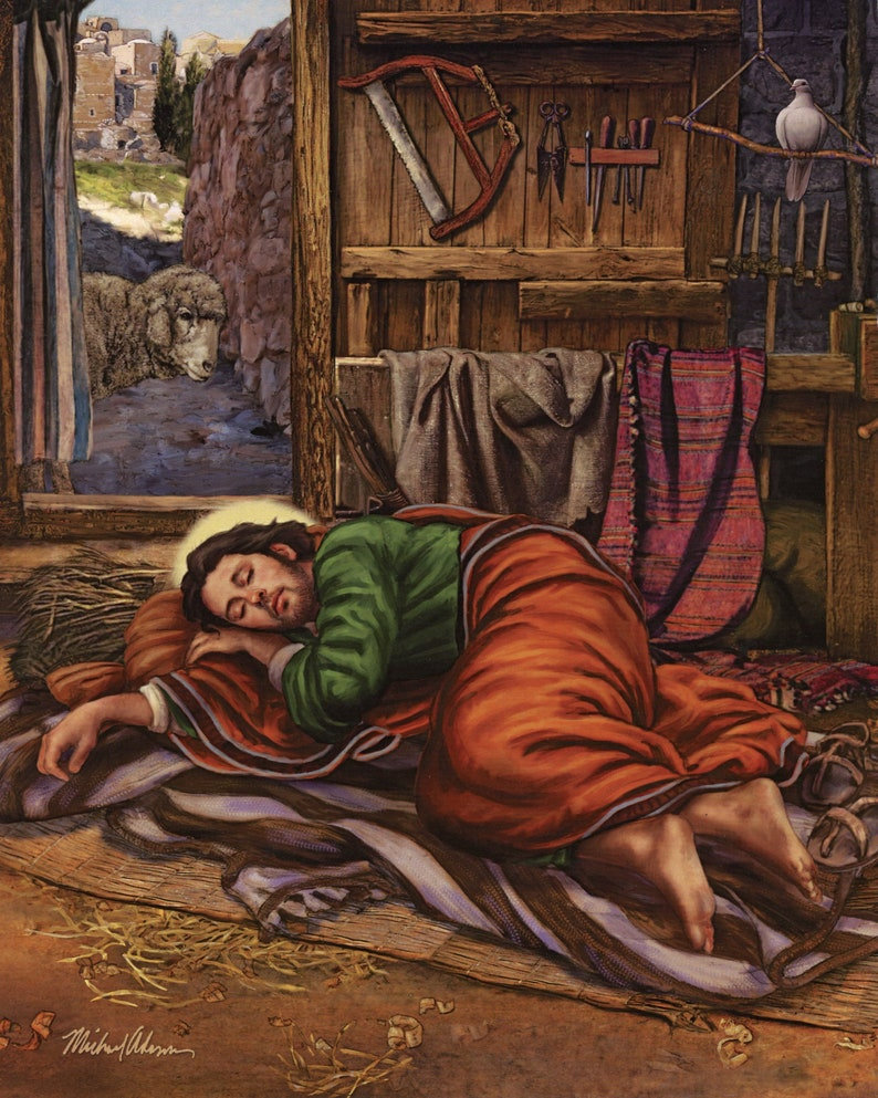 Prayer to Sleeping St Joseph